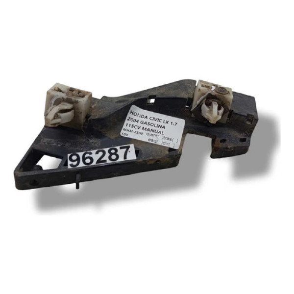 Guia Parachoque Traseiro Esquerdo Honda Civic 2004