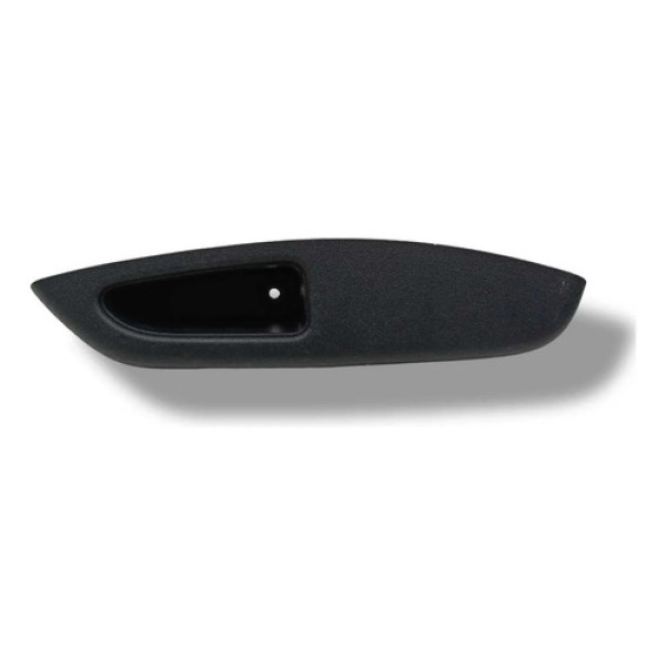 Moldura Puxador Porta Traseira Direita Nissan March 2013 Preto