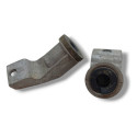 Par Suporte Superior Radiador Celta 1.0 2007 2008 2009 2010 Cinza