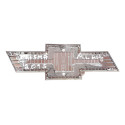 Emblema Tampa Traseira Chevrolet Prisma 2015 94747902 Cx2045 Dourado