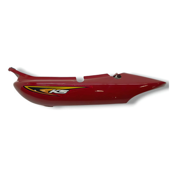 Carenagem Rabeta Esquerda Cg 125 Titan Ks 2003 C/detalhe Vermelho