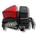 Botão Pisca Alerta Travas Classe A 160 1999 2000 2001 2006 Preto