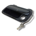 Maçaneta Externa Dianteira Esquerda Corsa Classic 2009 2014 Preto Dianteira