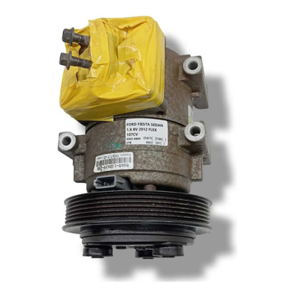 Compressor Ar Condicionado Ford Fiesta Sedan 1.6 2012