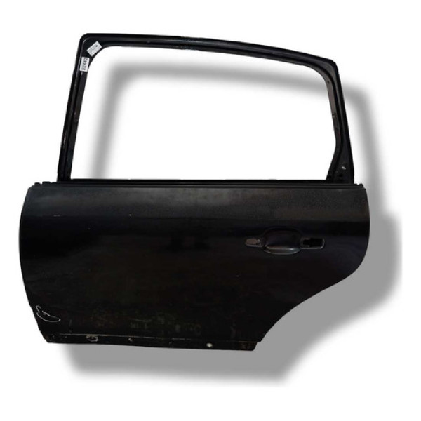 Porta Traseira Esquerda Citroen C4 Pallas 2008 C/detalhe Traseira Esquerdo Preto