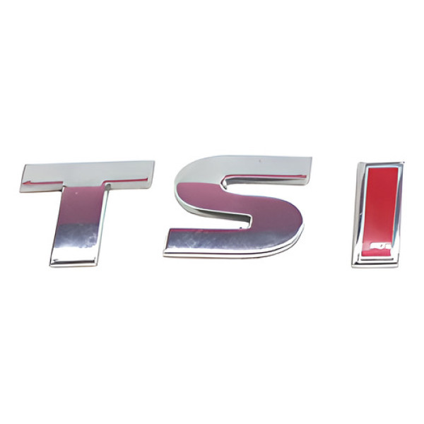 Escrita Emblema Tsi Vw Up 2015   Prata