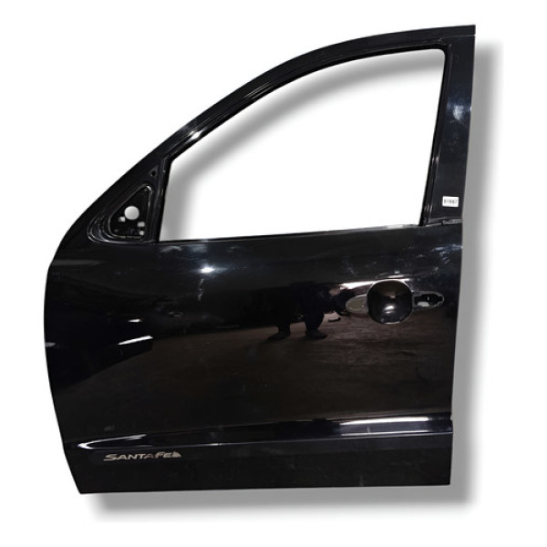 Porta Dianteira Esquerda Hyundai Santa Fé 2012  Dianteira Esquerdo Preto