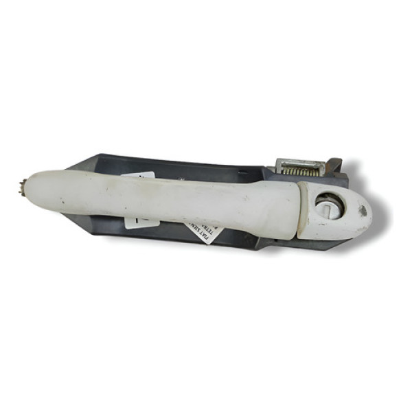 Maçaneta Externa Porta Dianteira Esquerda Siena 2007  Branco Dianteira