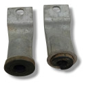 Par Suporte Superior Radiador Celta 1.0 2007 2008 2009 2010 Cinza