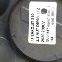 Calota Central Roda Chevrolet S10 2020 52148207 Cx1030 Preto