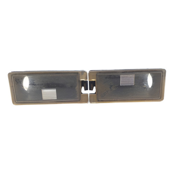 Par Lanterna Luz De Placa Ford New Fiesta 2014 Hacth Cx1025