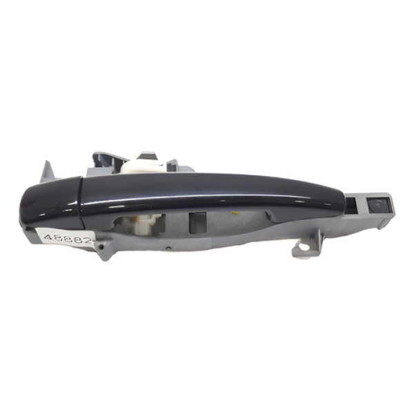 Maçaneta Externa Traseira Direita Peugeot 407 2005  Preto Traseira
