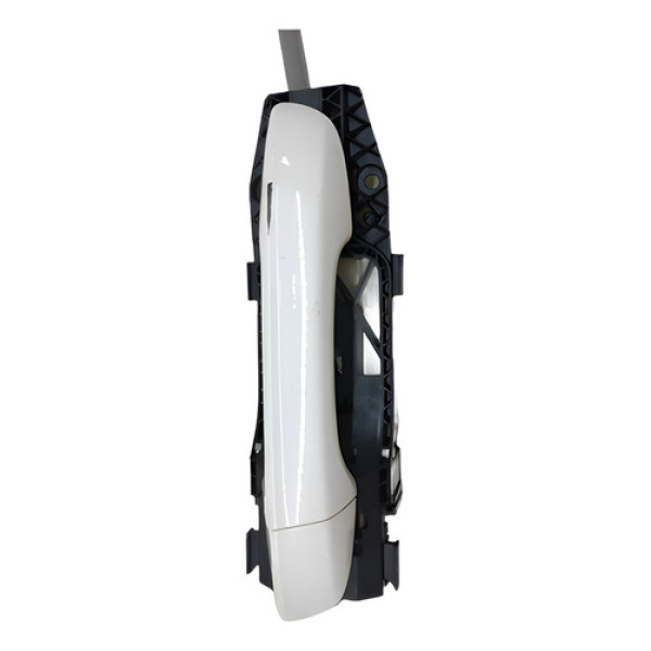 Maçaneta Externa Porta Dianteira Direita Vw Polo 2020 Cx2030 Branco Dianteira