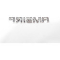 Emblema Letreiro Tampa Traseira Chevrolet Prisma 2015 Cx2045 Prata