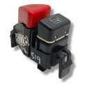Botão Pisca Alerta Travas Classe A 160 1999 2000 2001 2006 Preto