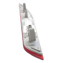 Refletor Olho De Gato Direito Gm Cruze 2018 Vermelho