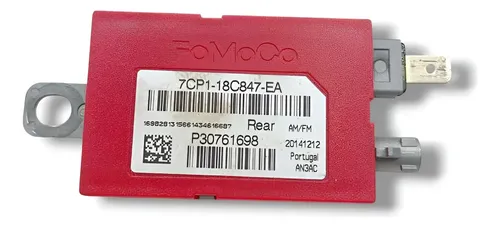 Módulo Amplificador Antena V40 2015 7cp118c847ea Cx1976 Vermelho