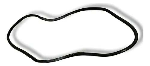Borracha Porta Traseira Esquerda Vw Tcross  2020 2021 2024 Preto