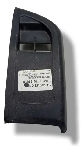 Moldura Botão Vidro Dianteiro Esquerdo Onix 2016 C/detalhe