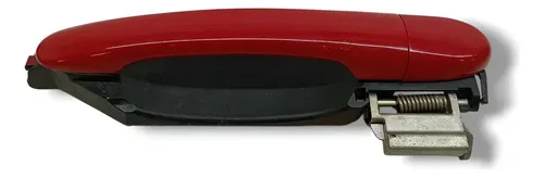 Maçaneta Externa Porta Traseira Direita Palio 2012 2013 2017 Vermelho Traseira
