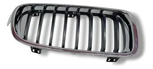 Grade Direita Parachoque Dianteiro Bmw 320i 2013 Cx2386 Prata 00
