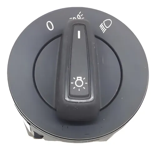 Botão Chave De Luz Vw Up Cross 2016  Preto
