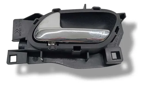 Maçaneta Interna Traseira Esquerda Citroen C4 Pallas 2008 Preto Traseira