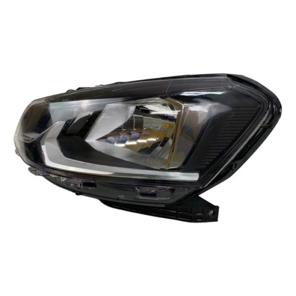 Farol Esq Gol Voyage G7 2017 2018 Friso Cromado Original Esquerdo