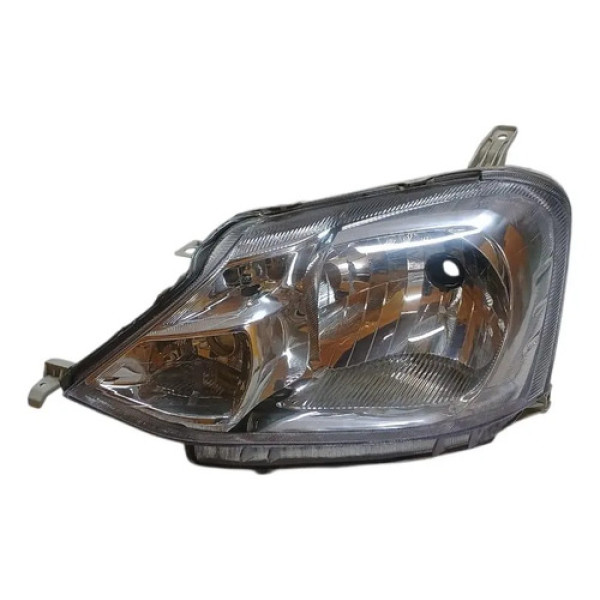 Farol Esquerdo Etios 2013 A 2021 Carcaça Cinza Esquerdo/motorista