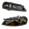  Farol Esquerdo Celta 2001 A 2006 Mascara Negra