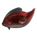 Lanterna Traseira Direita Peugeot 207 Passion 2009 A 2014 Direito/passageiro Vermelho