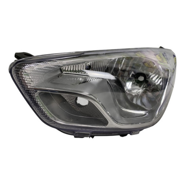 Farol Esquerdo Ka 2015 2016 A 2018 Cromado Esquerdo/motorista