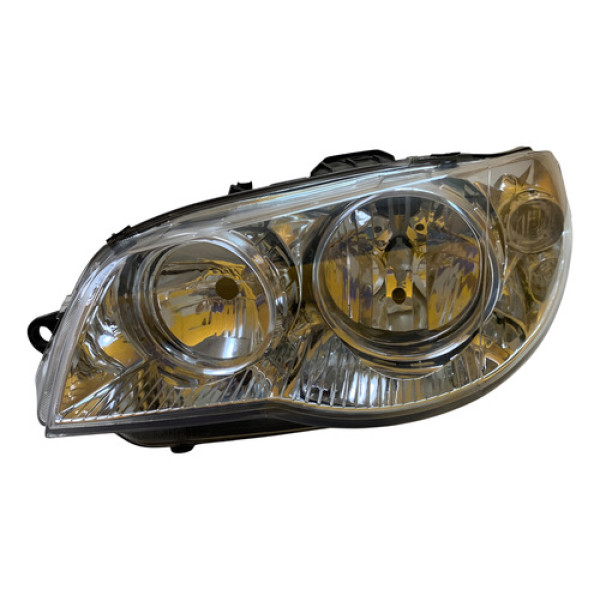 Farol Esquerdo Palio G3 04/17 Strada Siena 05/12 Cromado Esquerdo/motorista