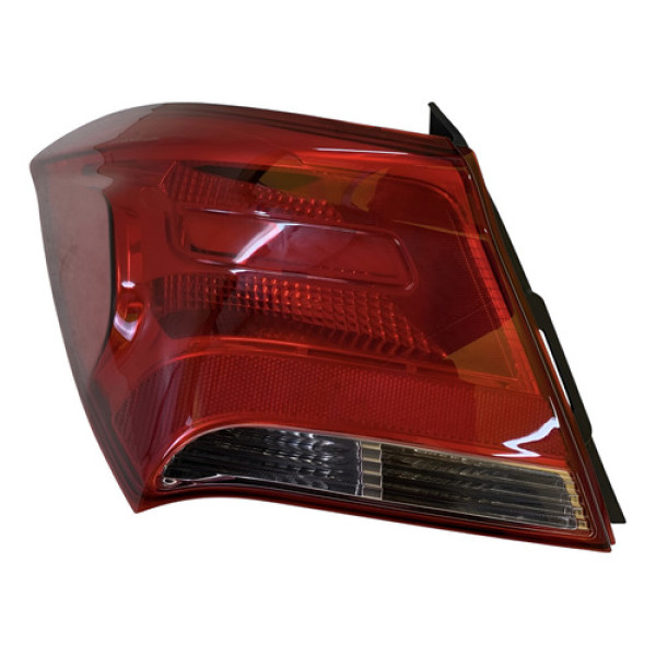 Lanterna Traseira Esquerda Prisma 17/20 Lt Ltz Cristal Esquerdo/motorista Vermelho
