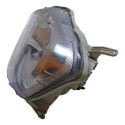 Farol Esquerdo Etios 2013 A 2021 Carcaça Cinza Esquerdo/motorista