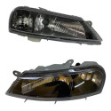  Farol Esquerdo Celta 2001 A 2006 Mascara Negra