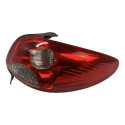 Lanterna Traseira Direita Peugeot 207 Passion 2009 A 2014 Direito/passageiro Vermelho