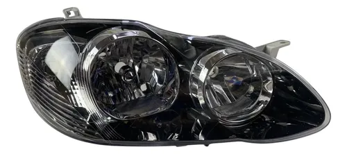 Farol Direito Corolla Fielder 2005 A 2008 Mascara Negra