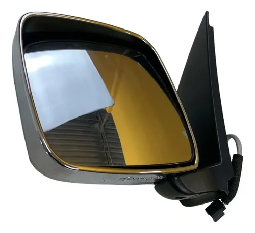 Retrovisor Esquerdo Frontier Cromado 2008/2016 Novo Original