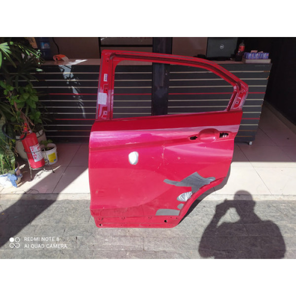 Porta Traseira Esquerda Eclipse Cross 2019 A 2025 Traseira Esquerdo Vermelho