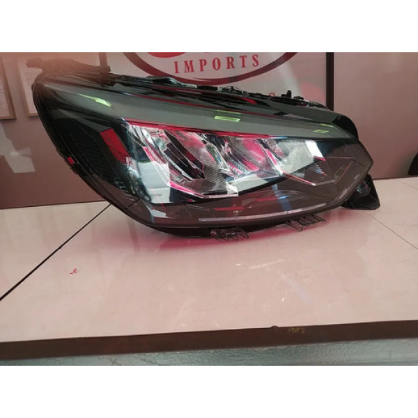 Farol Direito Peugeot 208 Full Led 2024 2025 2026 Direito/passageiro