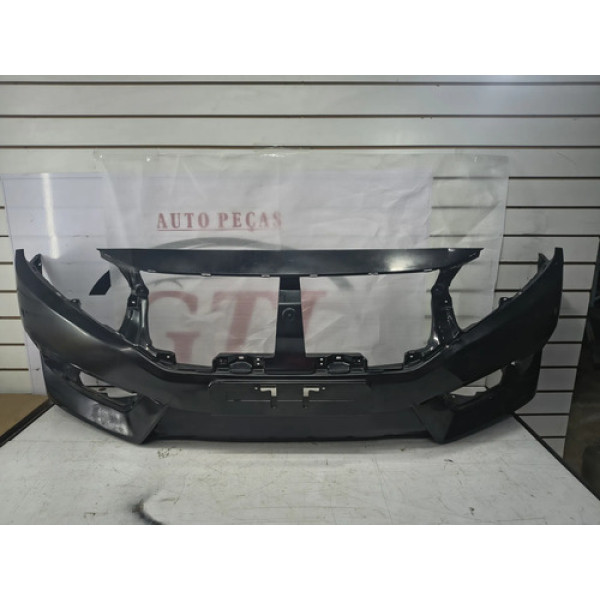 Parachoque Dianteiro Honda Civic G10 2017 Original Preto