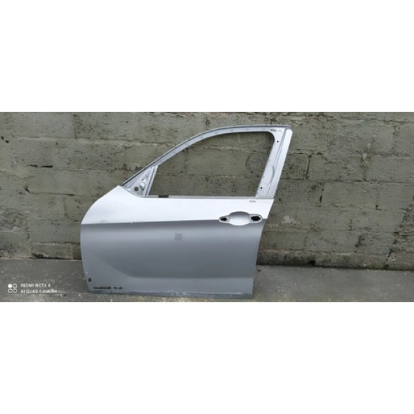 Porta Dianteira Esquerda Bmw X1 2010 2011 2013 A 2015 #26 Dianteira Esquerdo Prateado