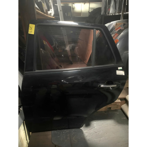 Porta Traseira Esquerda Hyundai Santa Fé 2006 2014 Original Traseira Esquerdo Preto