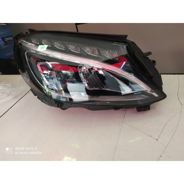 Farol Direito Mercedes C180 C200 2015 A 2018 #12 Direito/passageiro