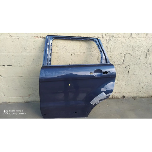 Porta Traseira Esquerda Land Rover Evoque 2012 2013 2014 15 Traseira Esquerdo Azul