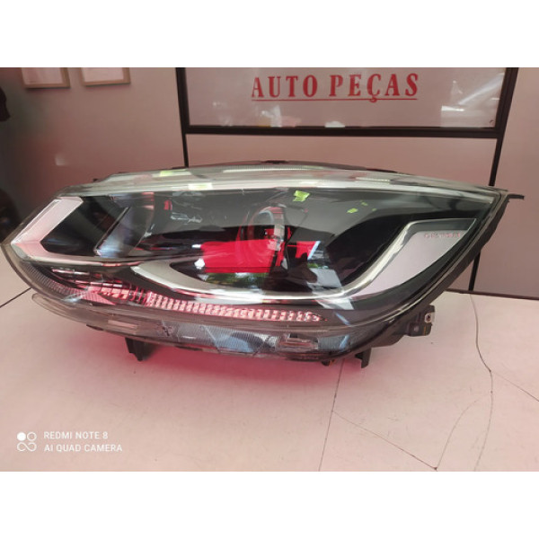 Farol Esquerdo Chevrolet Onix Cromado 2020 A 2024 Esquerdo/motorista