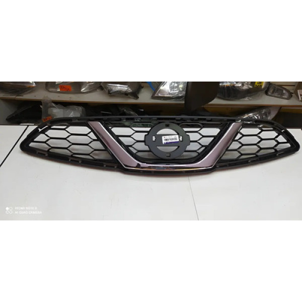 Grade Parachoque Dianteiro Nissan March 2015 2016 A 2019 Fosco