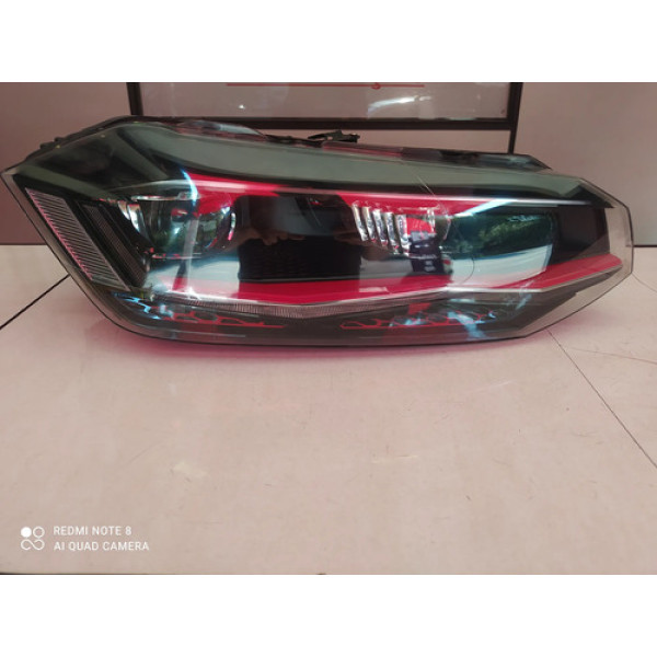 Farol Esquerdo Polo Gts Virtus 2018 A 2022 Direito/passageiro