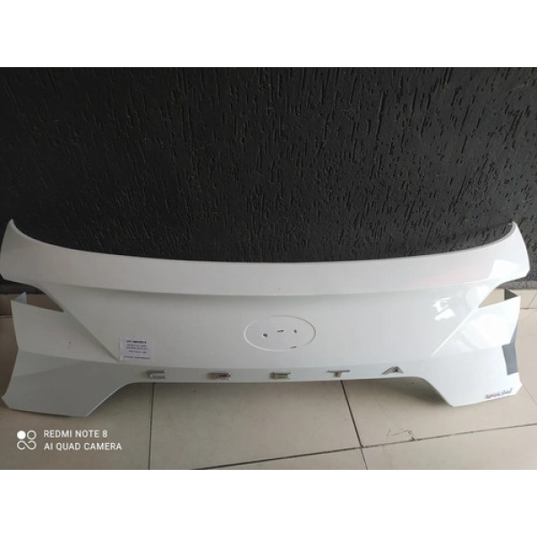 Aplique Moldura Tampa Traseira Creta 2022 A 2023 Branco